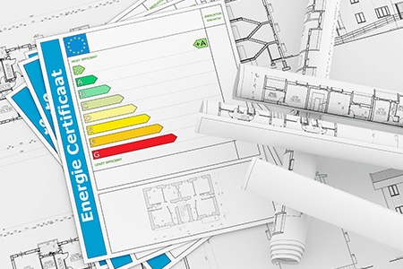 energy certificate concept