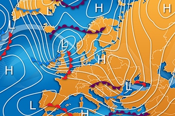 Het waait stevig. Wanneer heet dit een storm?